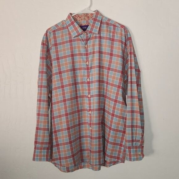 Tallia Men's Dress Shirt Size XL (17.5) - Picture 1 of 3